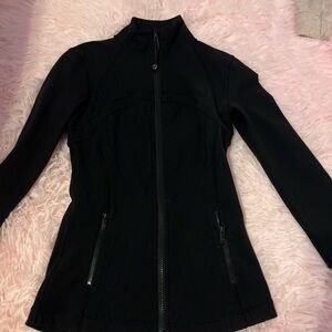 lululemon athletica Black Zip-Up Utility Jacket